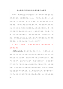 央企集团公司20XX年纪检监察工作要点