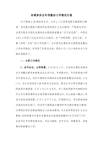 自建房安全专项整治工作情况汇报