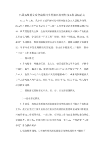 巩固拓展脱贫攻坚成果同乡村振兴有效衔接工作总结范文