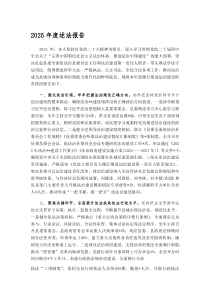 (新编)2025年度述法报告