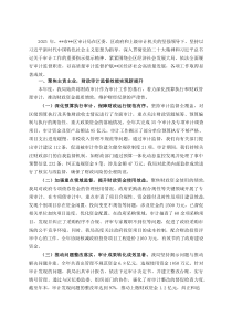 区审计局2025年工作总结