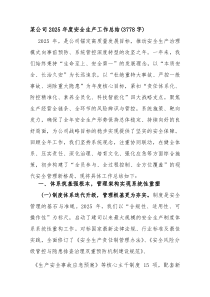 国企2026年度安全生产工作总结（3778字）
