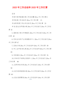 2026年工作总结和2026年工作打算