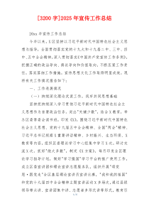 [3200字]2026年宣传工作总结