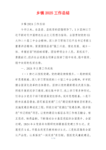 乡镇2026工作总结