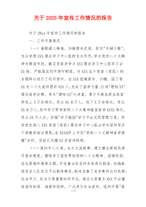 关于2026年宣传工作情况的报告